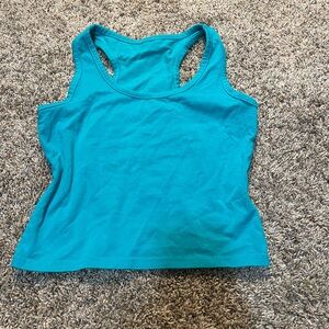 Turquoise tank